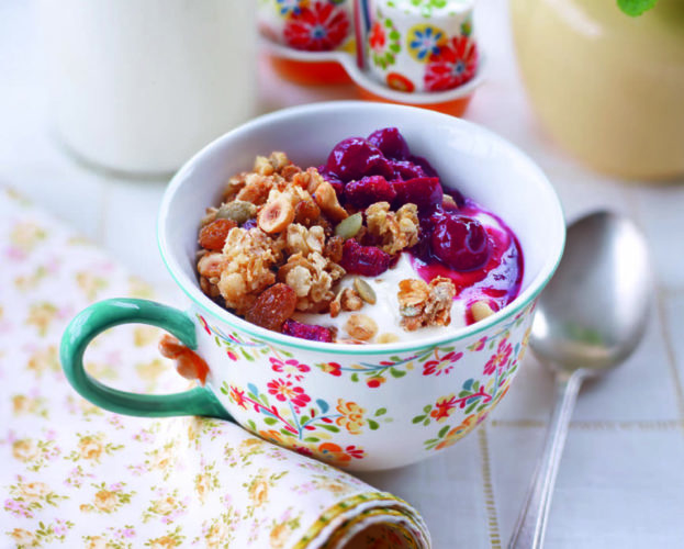 Quick homemade granola