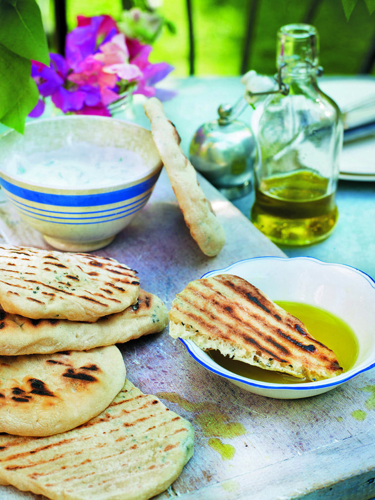 Sesame and onion seed flatbread delicious. magazine