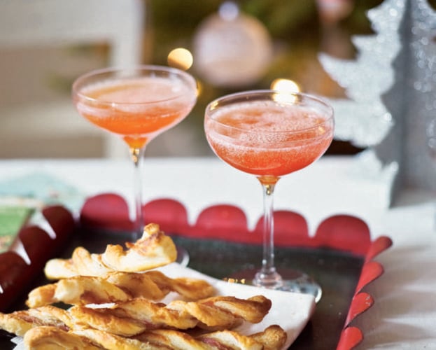 Santa’s sidecar cocktail