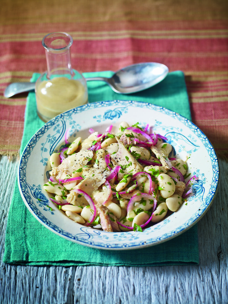 Warm tuna and white bean salad recipe delicious. magazine
