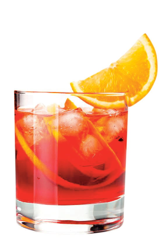 Jazzed up Campari Spritz