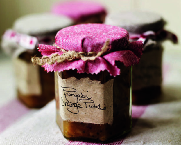 Punjabi orange pickle