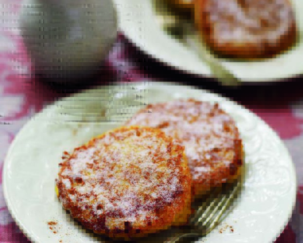 Fennel and ginger bread-and-butter puddings