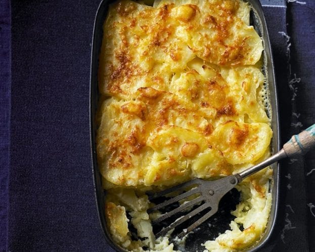 Lighter dauphinoise potatoes