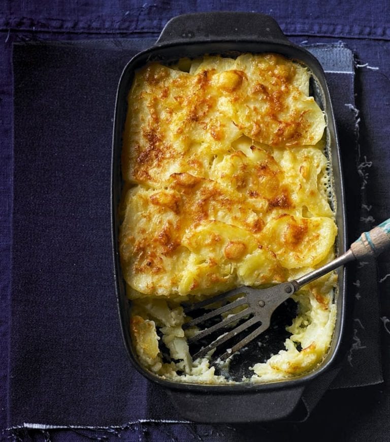 Lighter dauphinoise potatoes