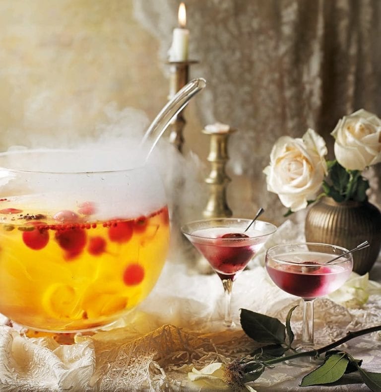 Iced negus punch
