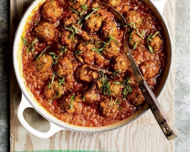 lamb and mint meatball
