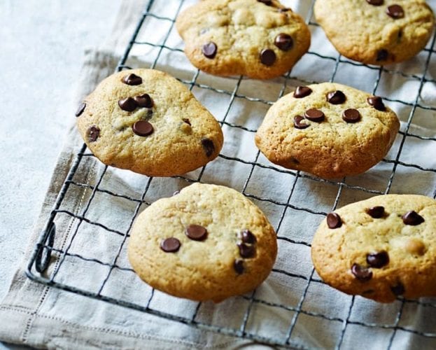 healthier chocolate chip cookies