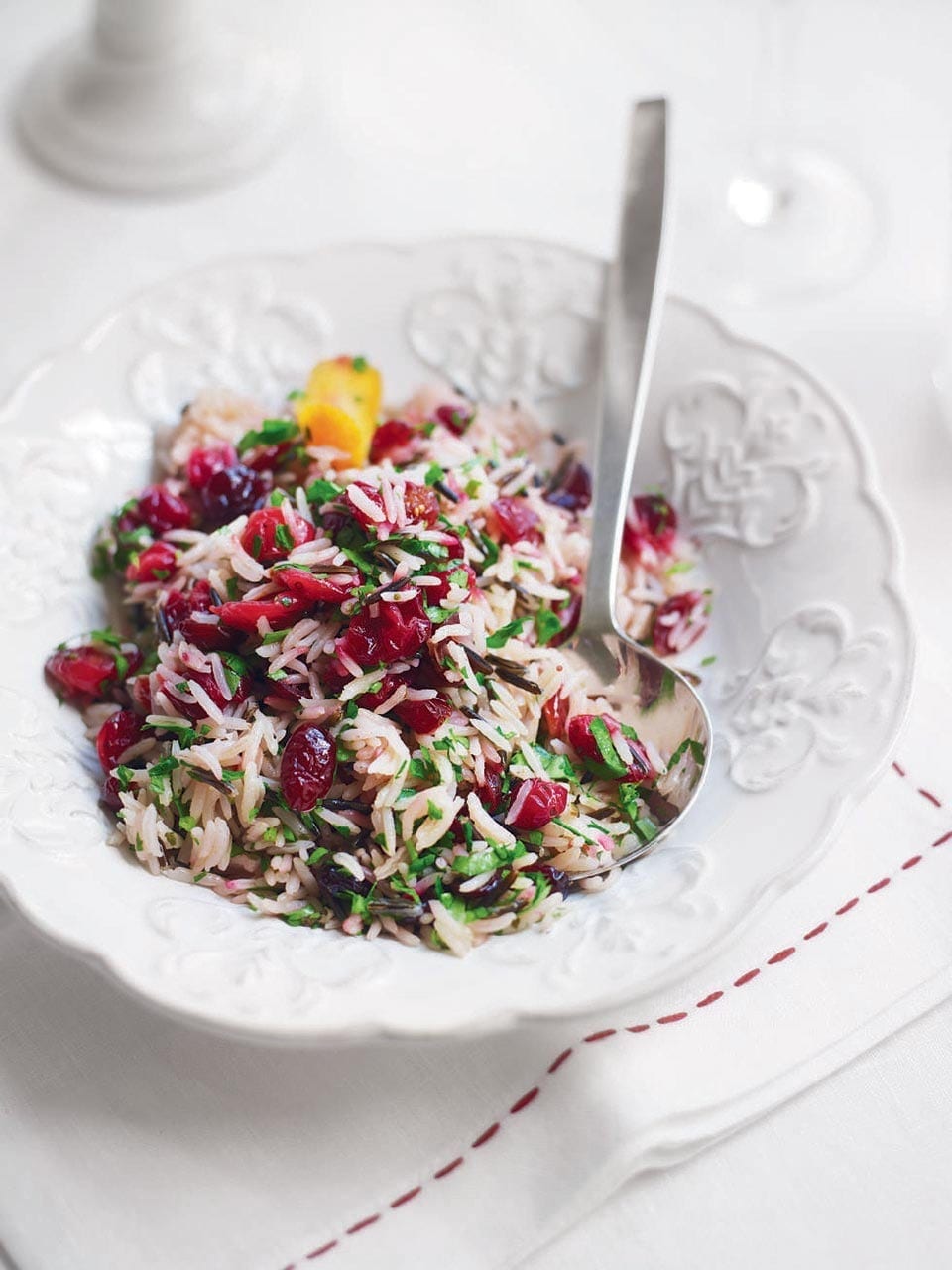 Wild rice and cranberry salad recipe delicious. magazine