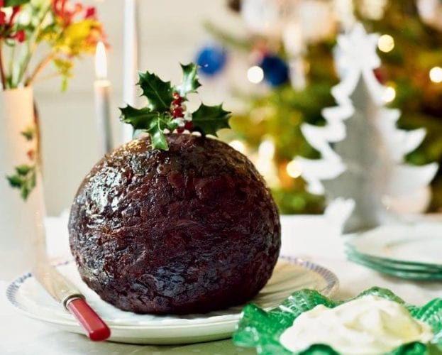 Suet-free Christmas pudding