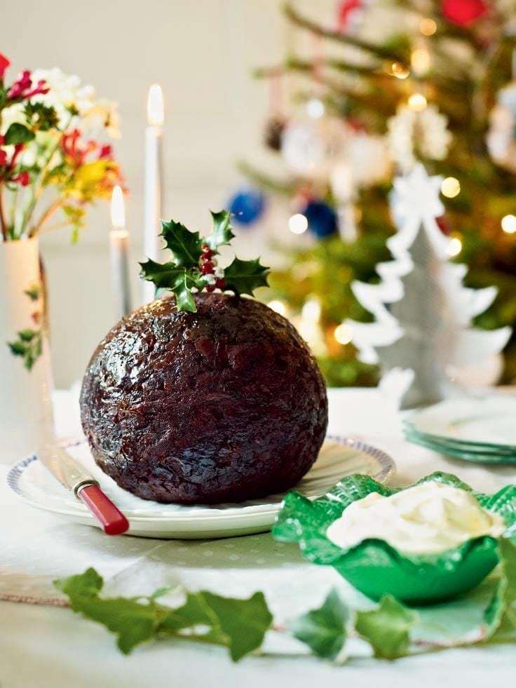 Suet-free Christmas pudding