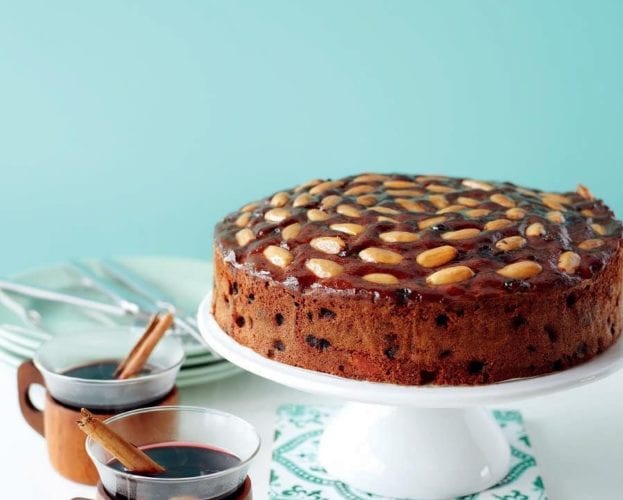 Exotic fruit and spice cake
