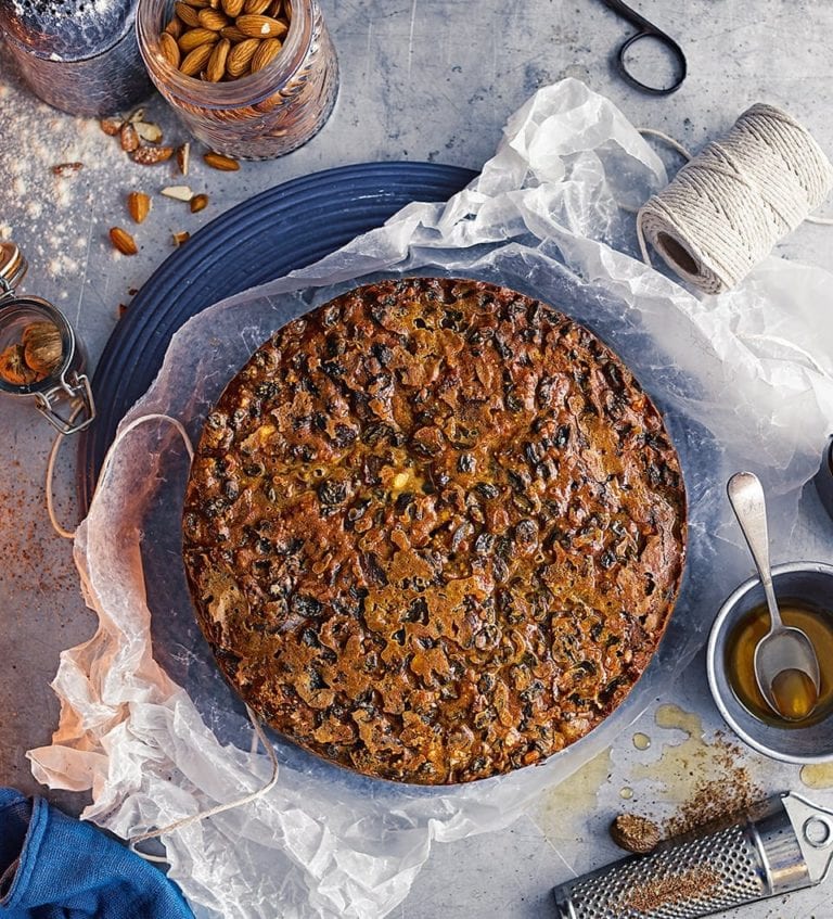 Marsala-soaked fruit cake