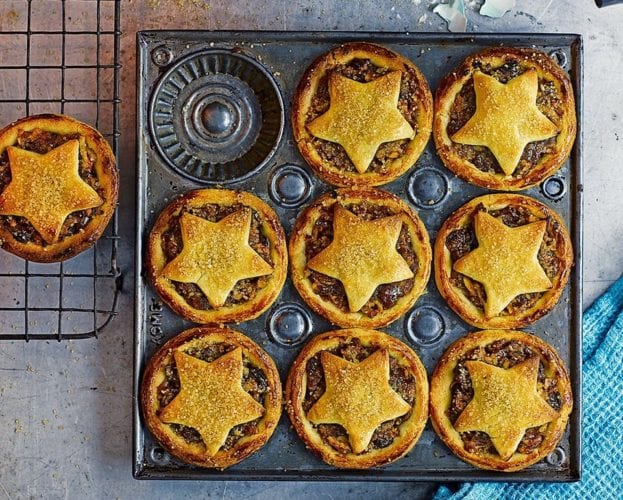 Air fryer mini mince pie turnovers