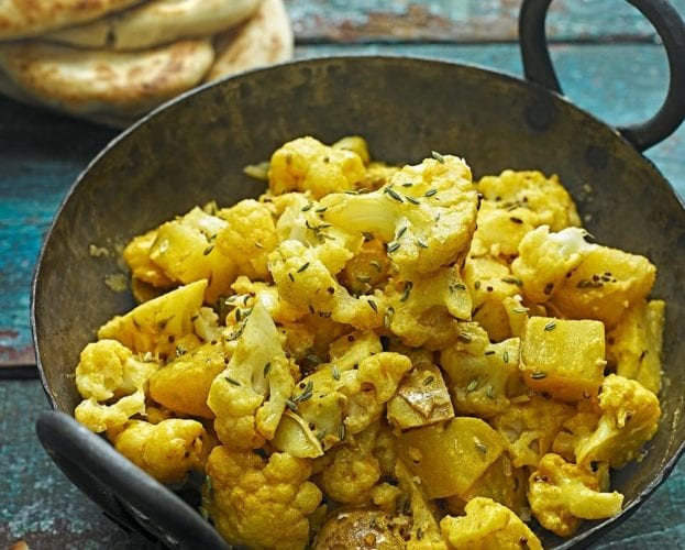 Spiced cauliflower curry