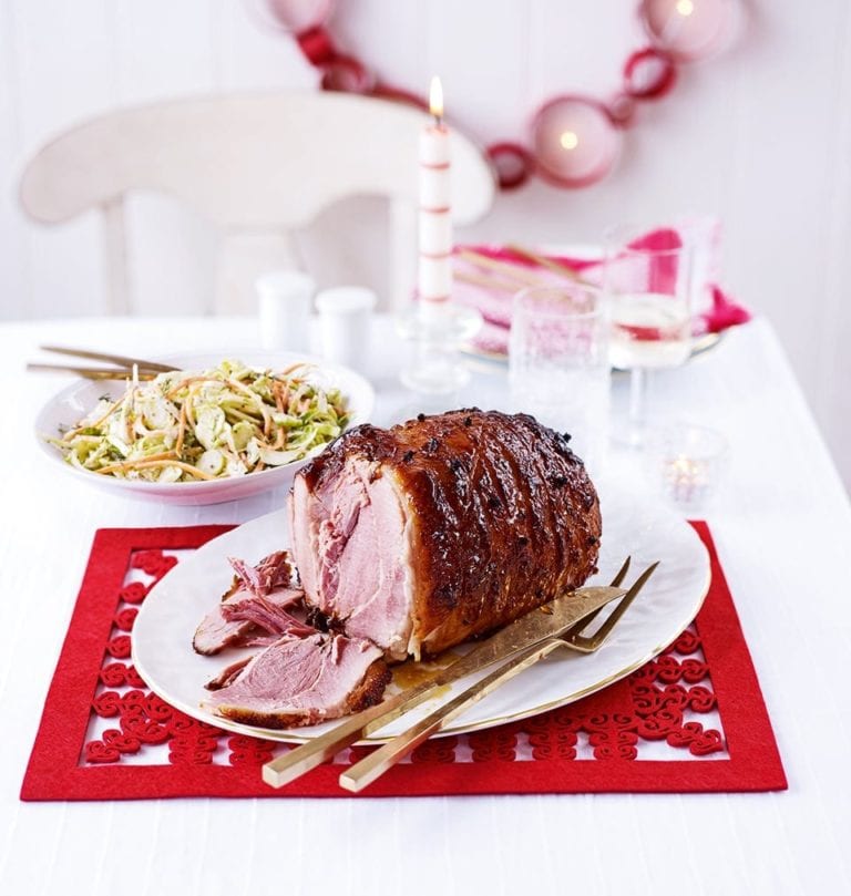 Cola ham for Christmas