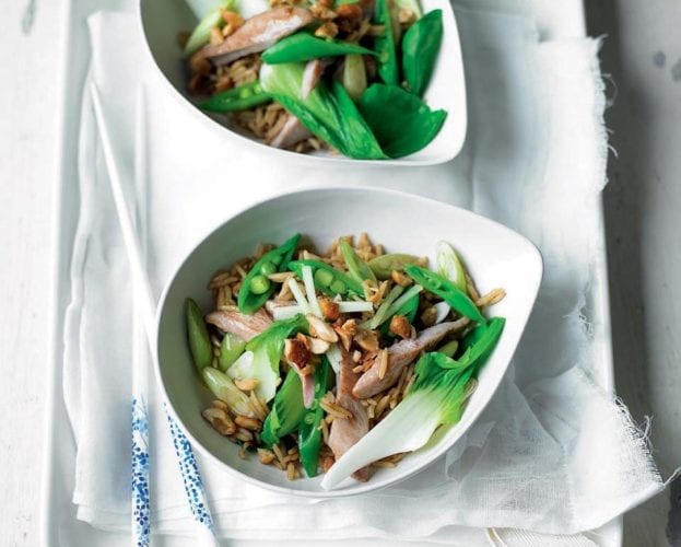 Peking duck stir-fried rice