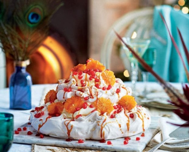 Christmas pavlova