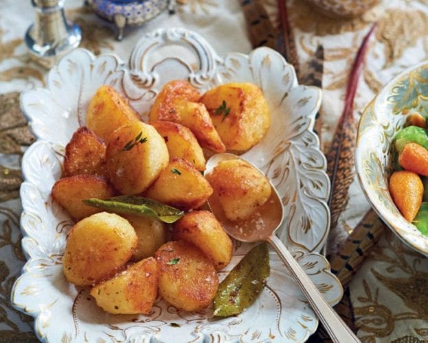 Olive oil roast potatoes