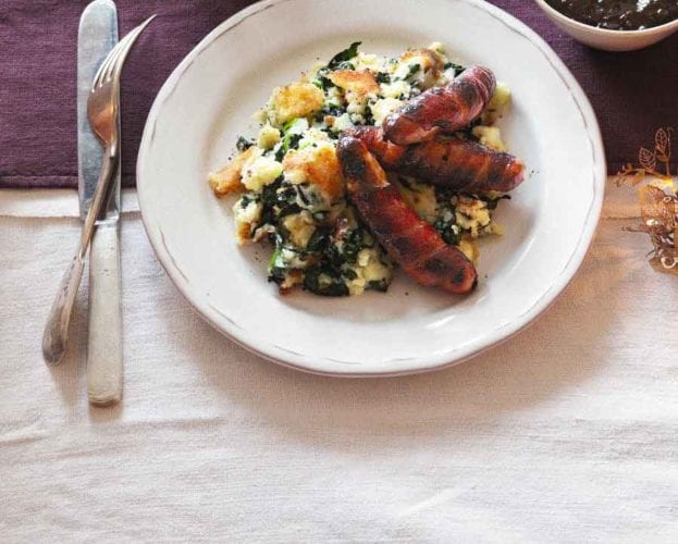 Pigs in blankets for Christmas