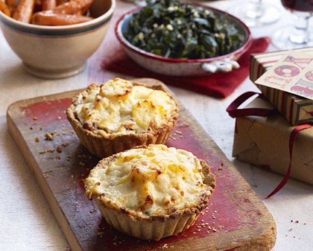 Mushroom tart