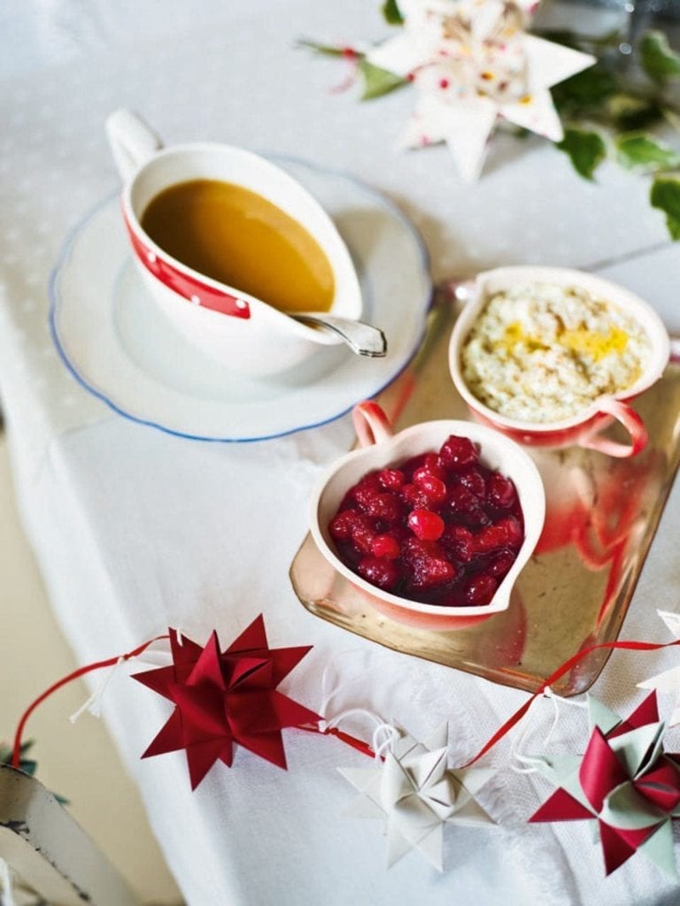 Mulled cranberry sauce
