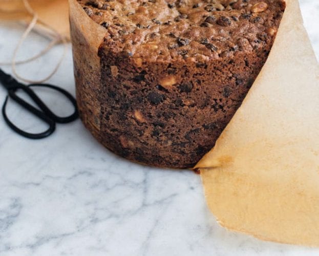 A traditional Christmas cake by Richard Bertinet