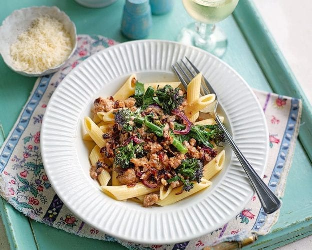 sausage and broccoli pasta