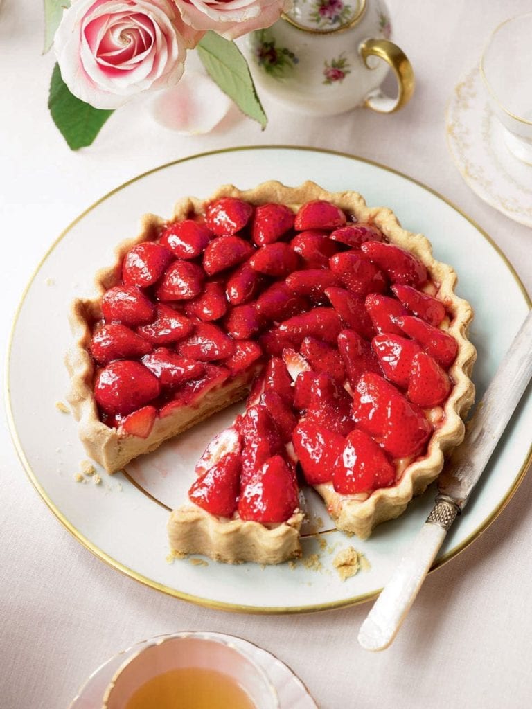 French strawberry tart