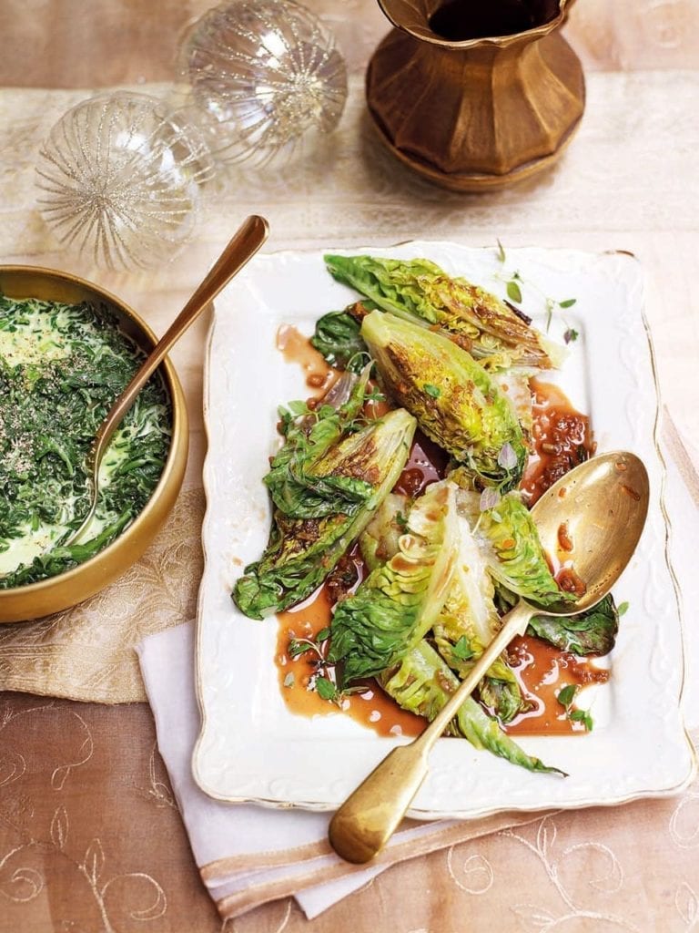 Michel Roux Jr’s braised little gem lettuces