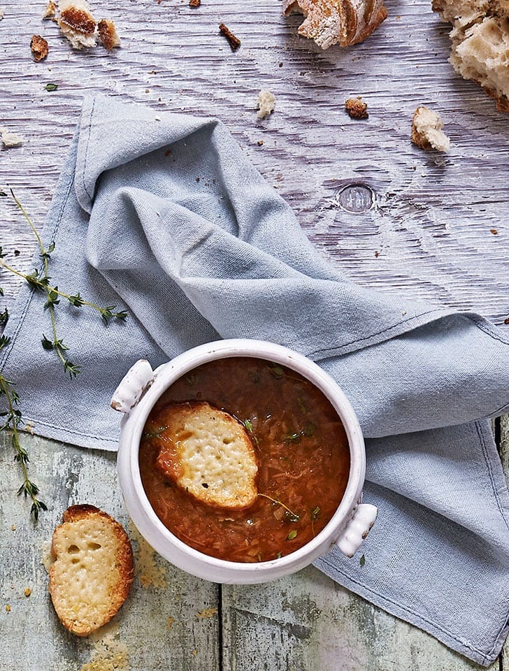 Classic French onion soup