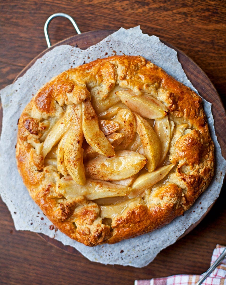 Rustic pear pie recipe | delicious. magazine