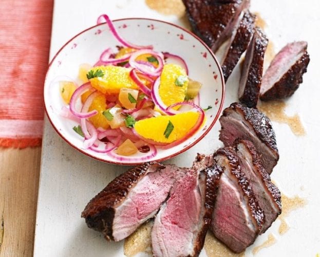 Quick Chinese duck salad