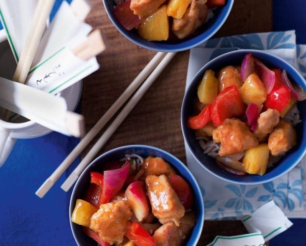 Sweet and sour chicken
