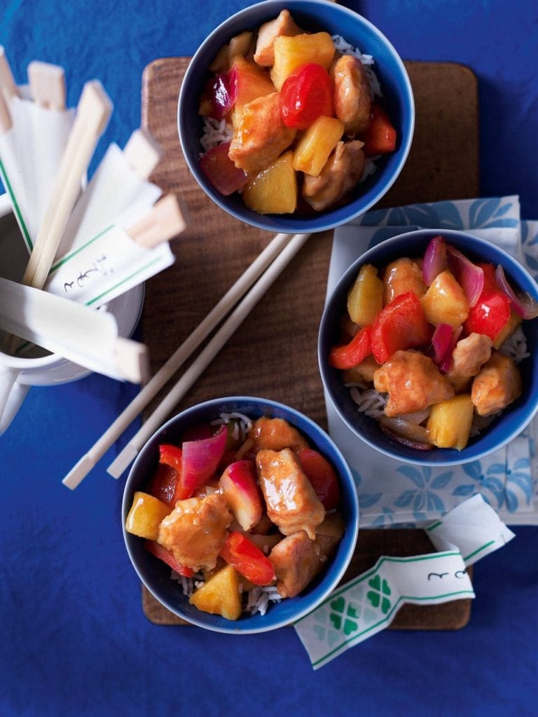 Sweet and sour chicken