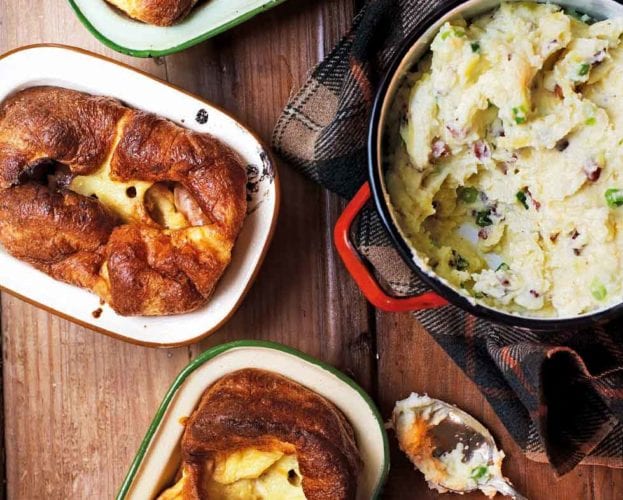 honey and mustard toad in the hole