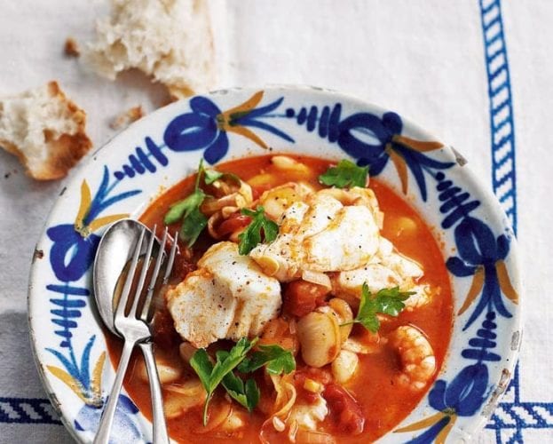 Quick fish stew