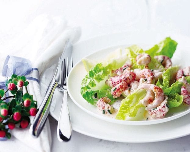 Skagen (prawn salad)
