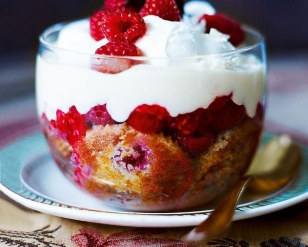 raspberry trifle