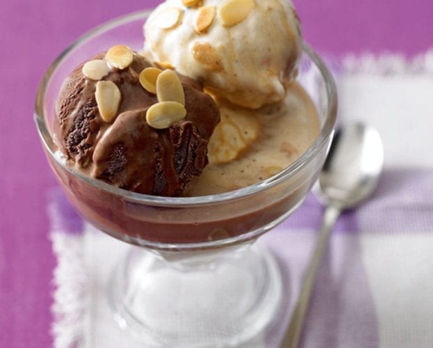 Baileys coffee and ice-cream