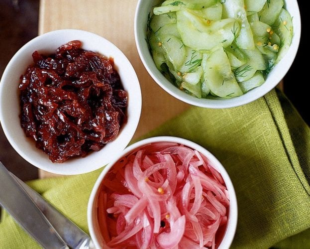 Sweetcorn and chilli relish