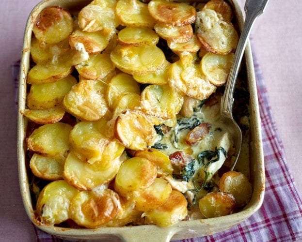 Chicken tartiflette
