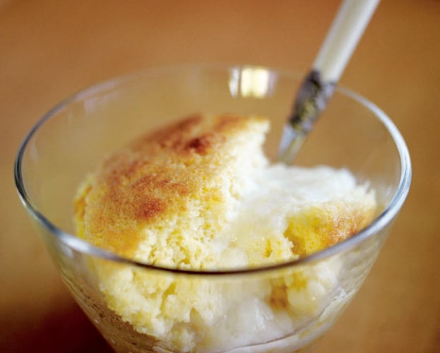 Winter orange surprise pudding