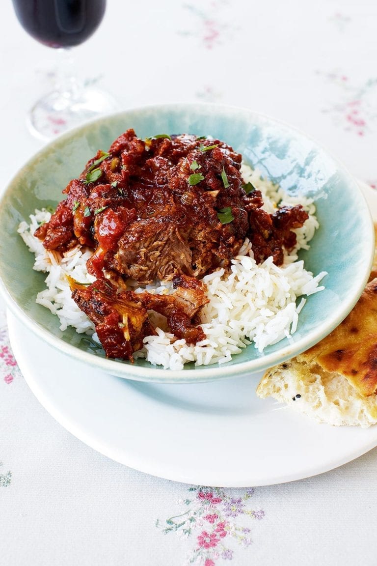 Lamb handi curry