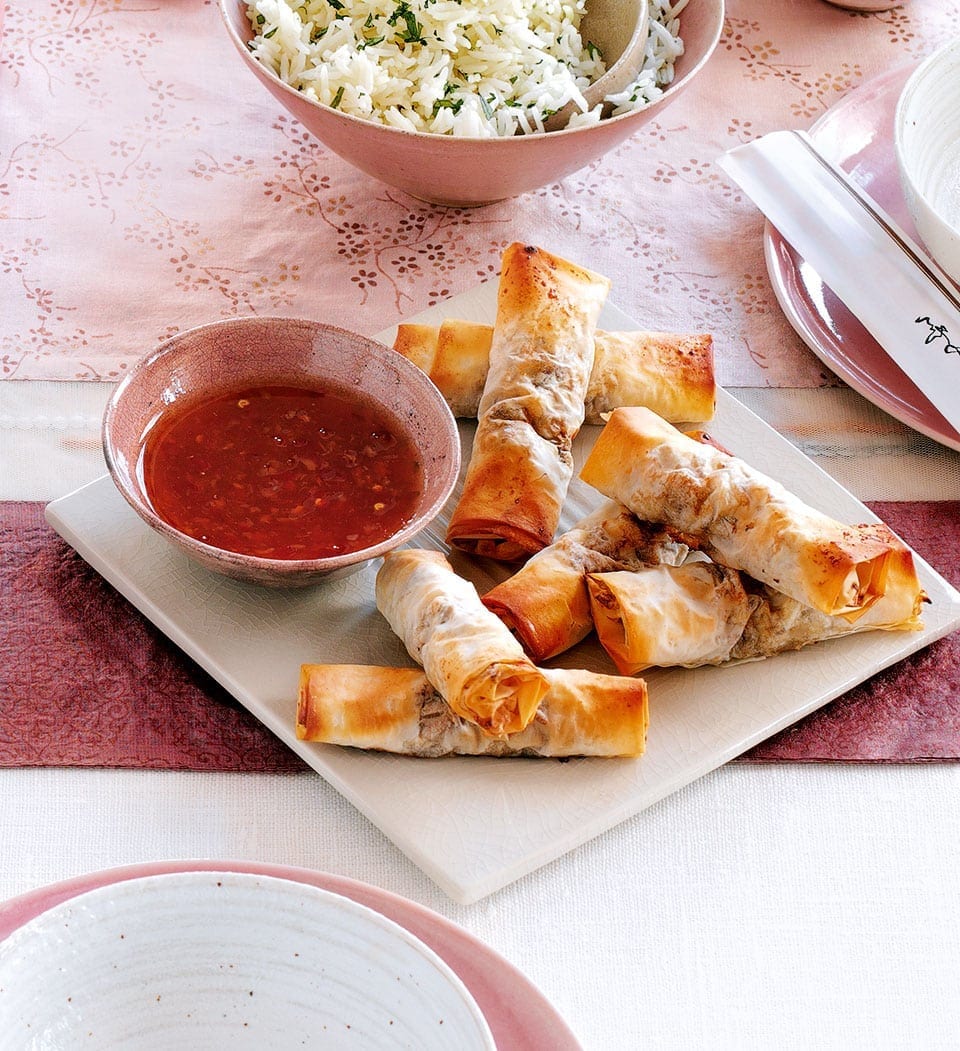 Quick spring rolls recipe delicious. magazine