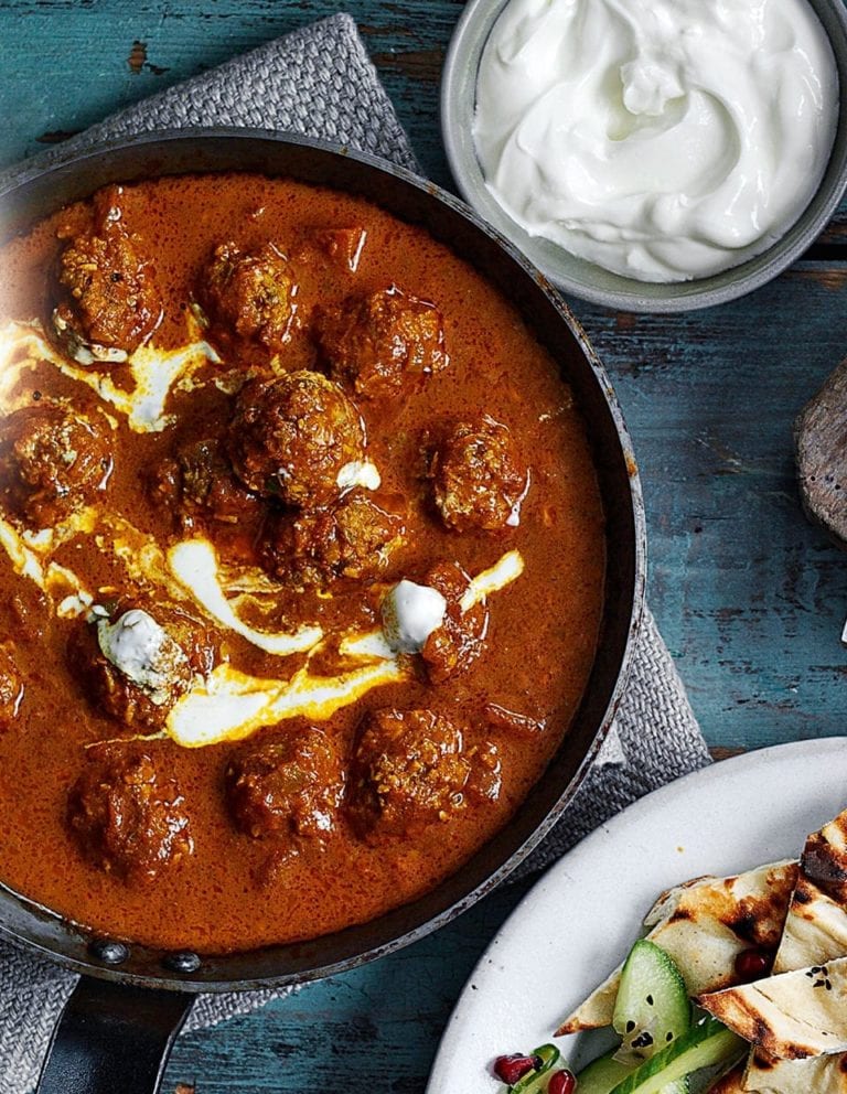 Lamb kofta curry