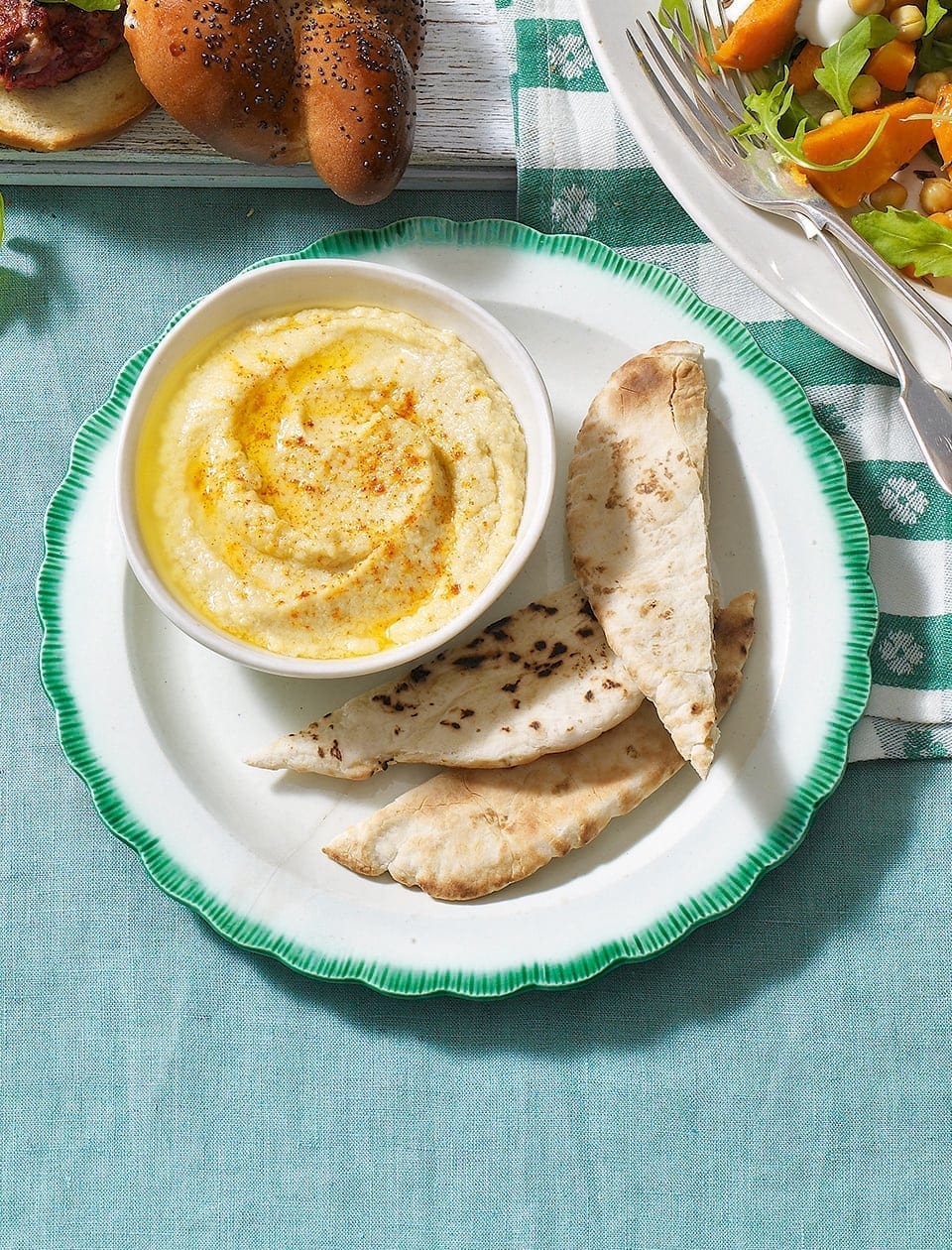 Houmous recipe delicious. magazine