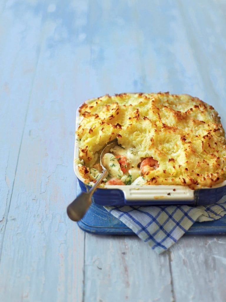 Lighter fish pie