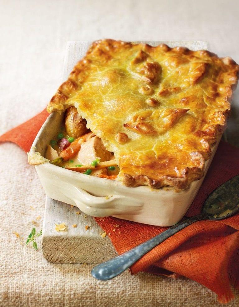 Sunday lunch chicken pie