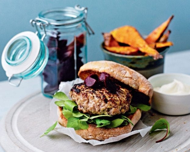 pork burgers